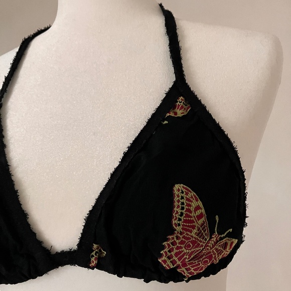 NEW SHAN BLACK BUTTERFLY BIKINI SET - Picture 4 of 15